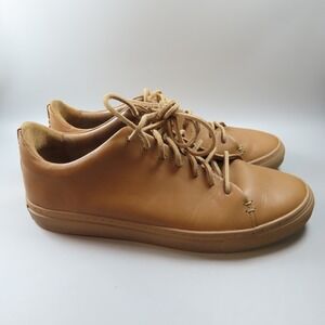 THURSDAY BOOT COMPANY Premier Low Top Sneaker Mens 10 Brown Lace Up